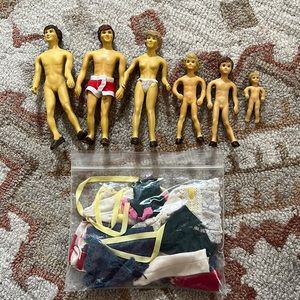 Vintage 1950s Bendable Doll’s